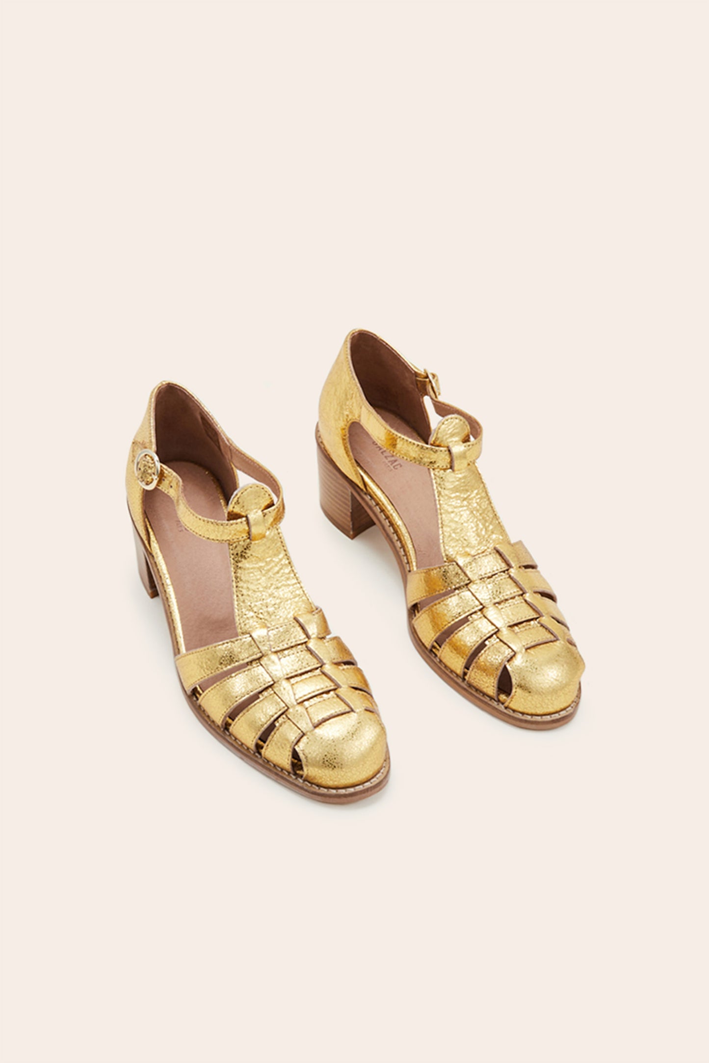 Golden Albane sandals
