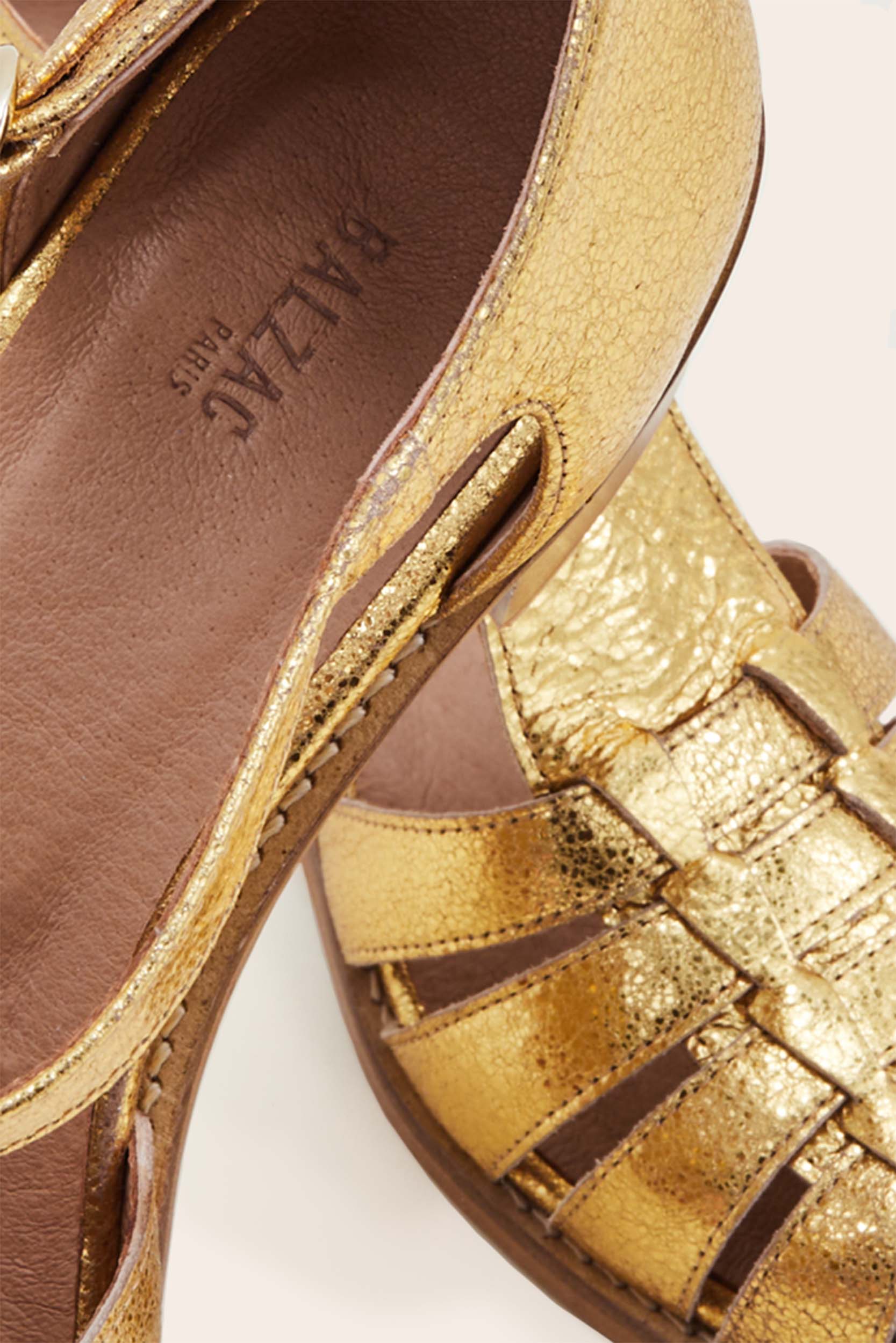 Sandals Albane gold