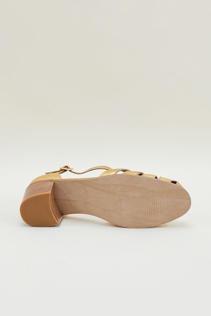 Sandals Albane gold