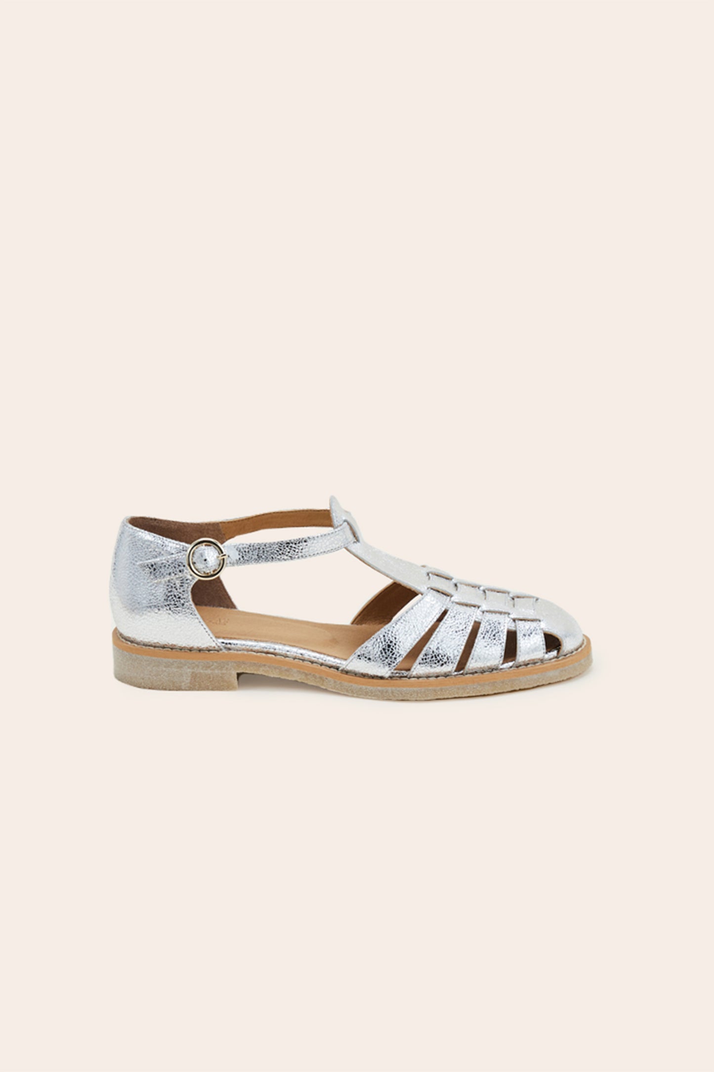 Theoline silver sandals