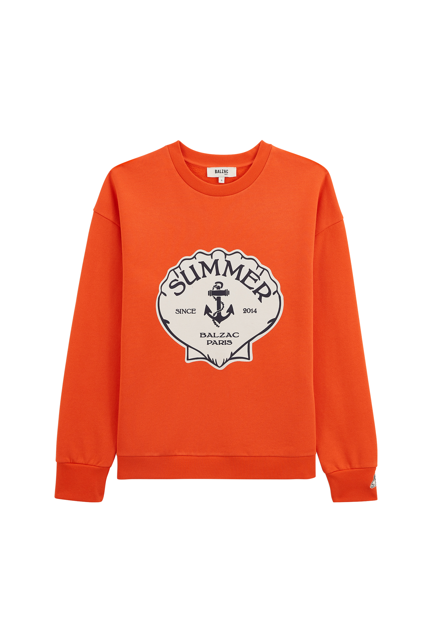 Harlow BP loves Surfrider sweatshirt orange