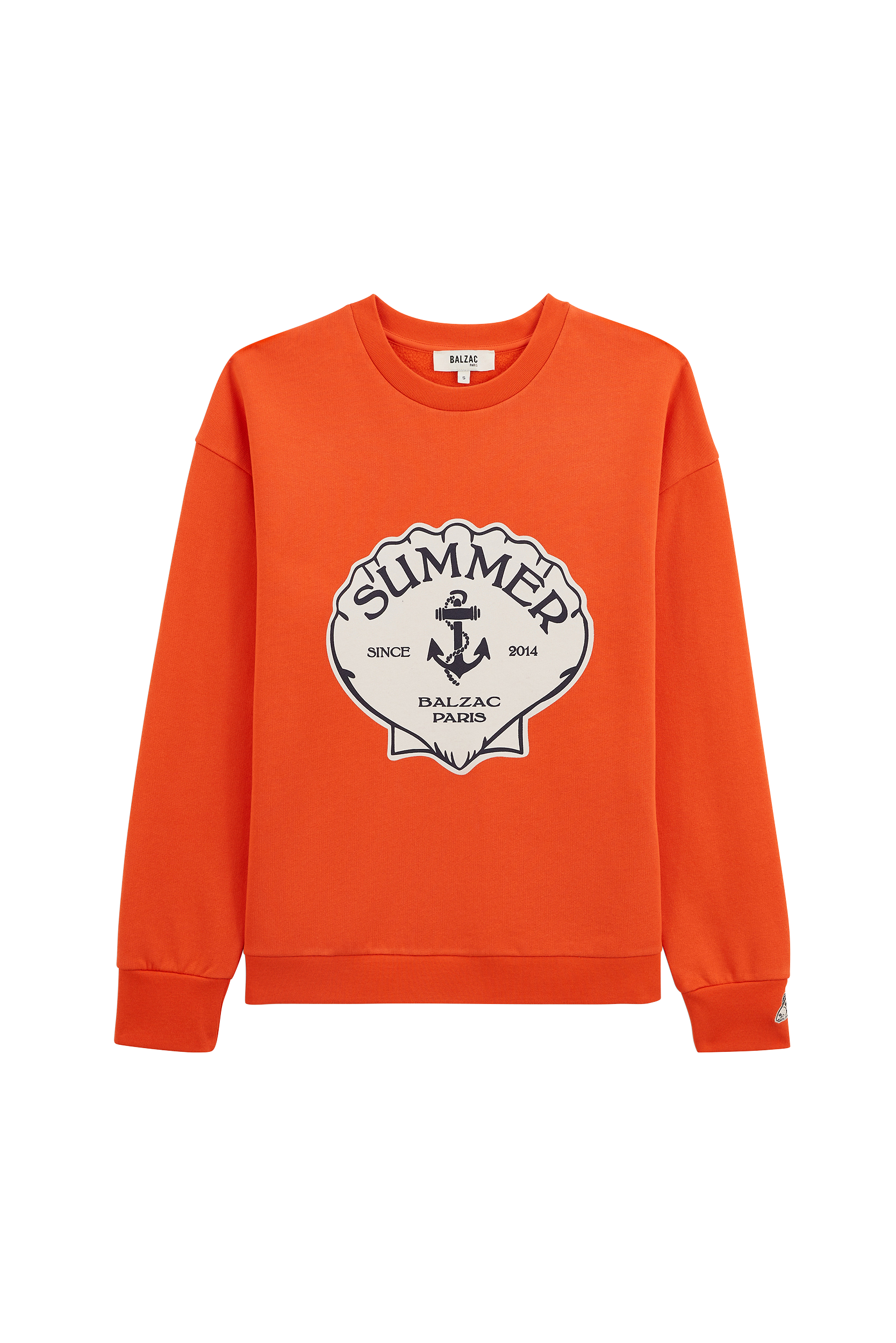 Harlow BP loves Surfrider sweatshirt orange