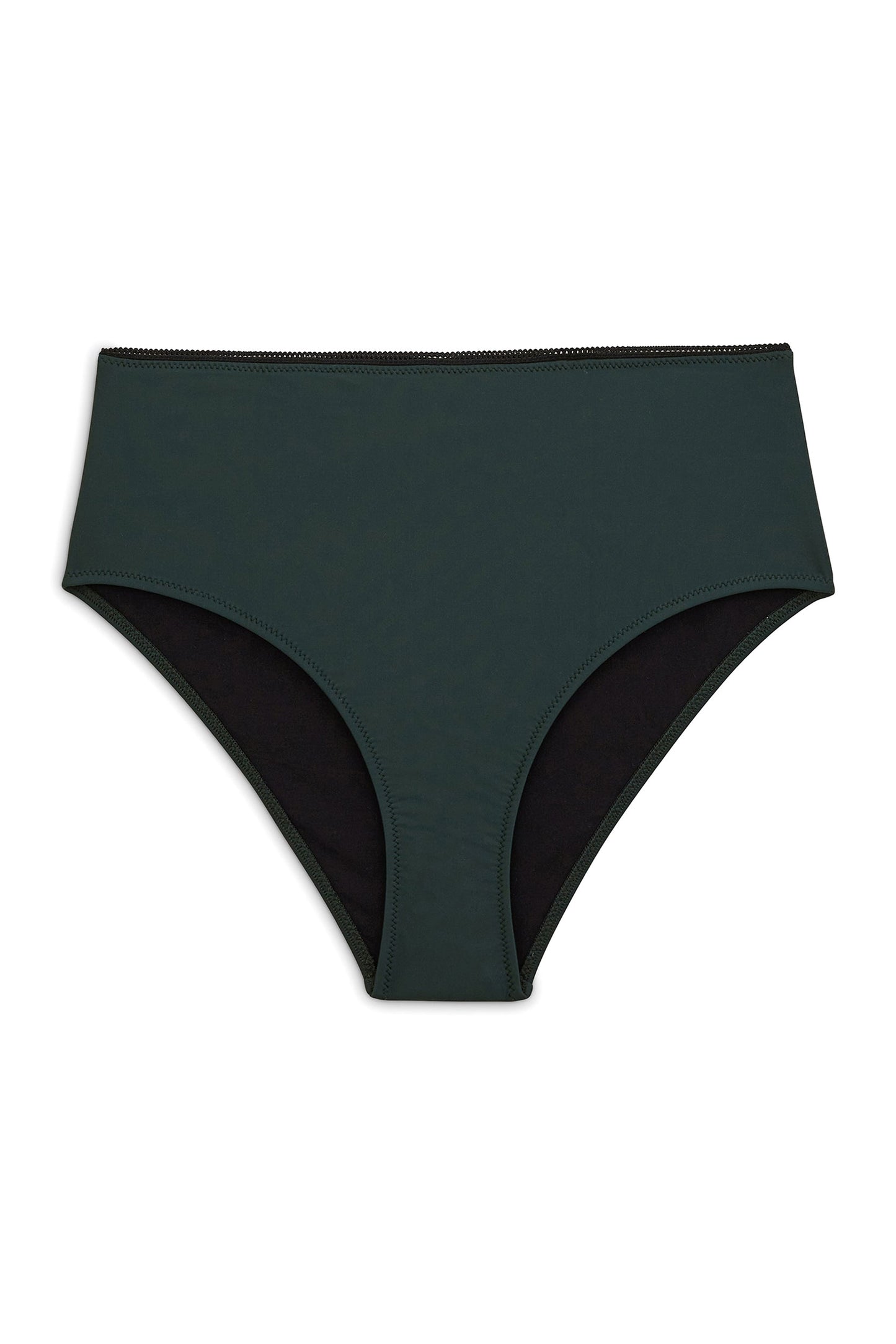 Dark green Patchouli bikini bottoms
