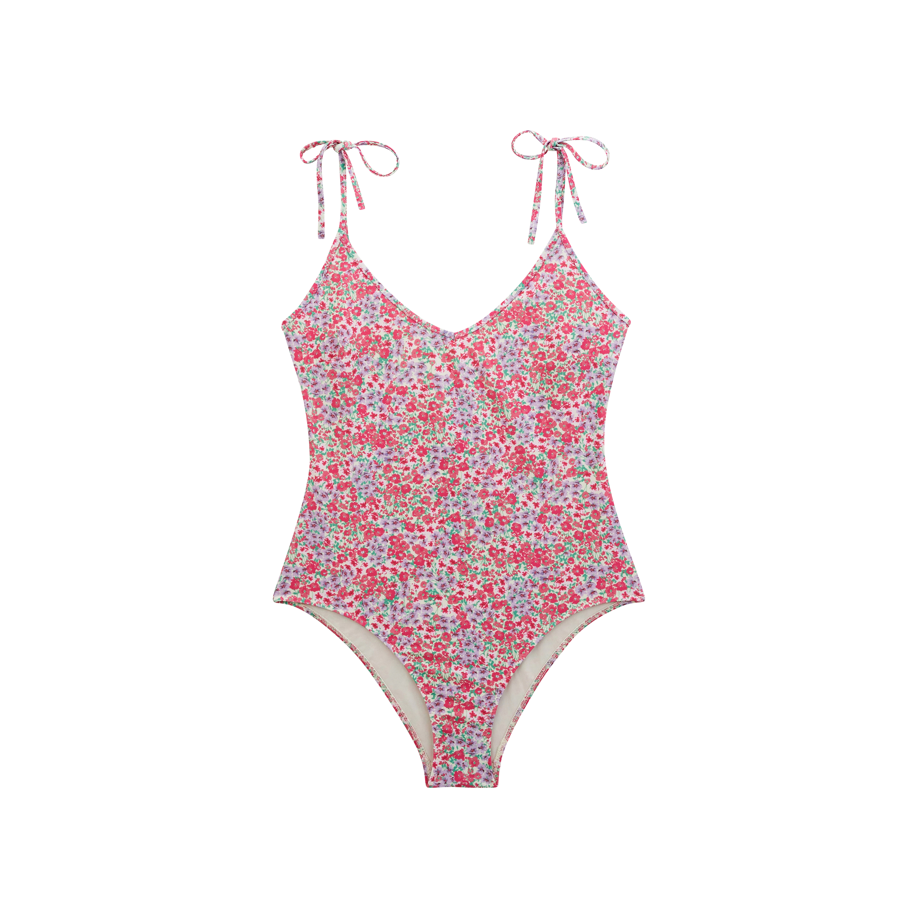 Swimsuit Tilleul printed floral