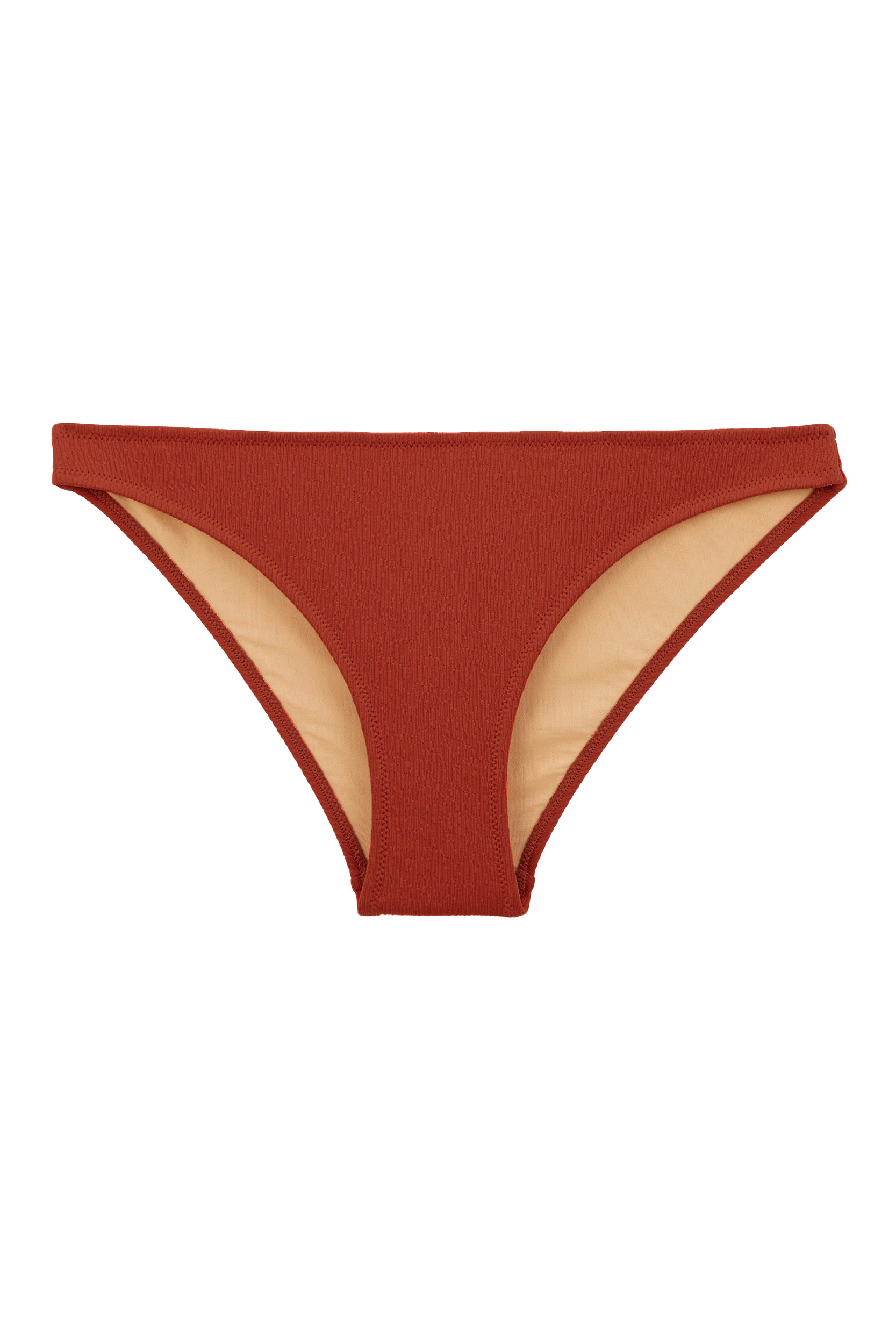 Laura terracotta bikini bottom