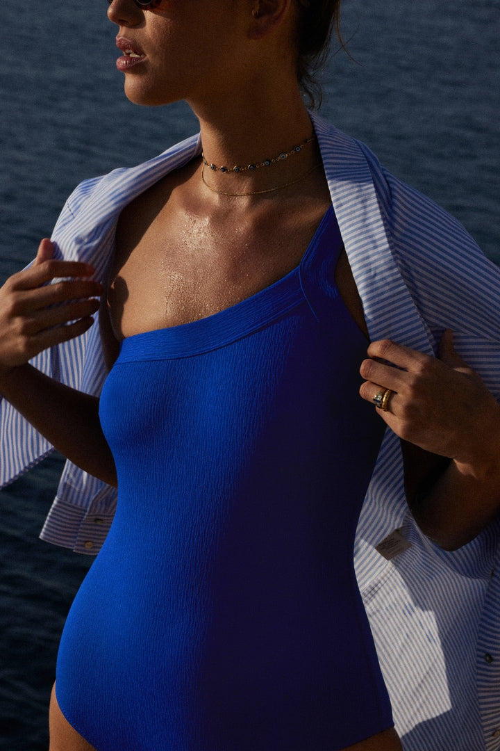 Shirt Ulysse stripes blue and white