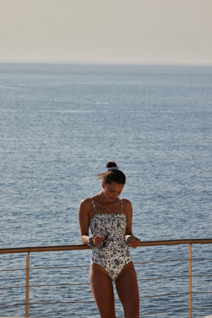 Flower garden print Nectar swimsuit