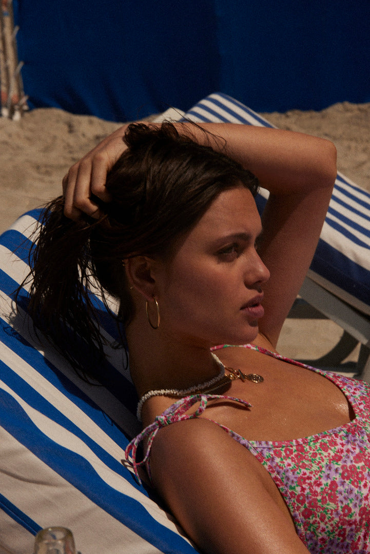 Swimsuit Tilleul printed floral