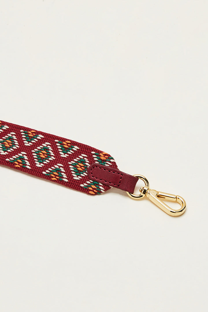 Anse ethnic burgundy