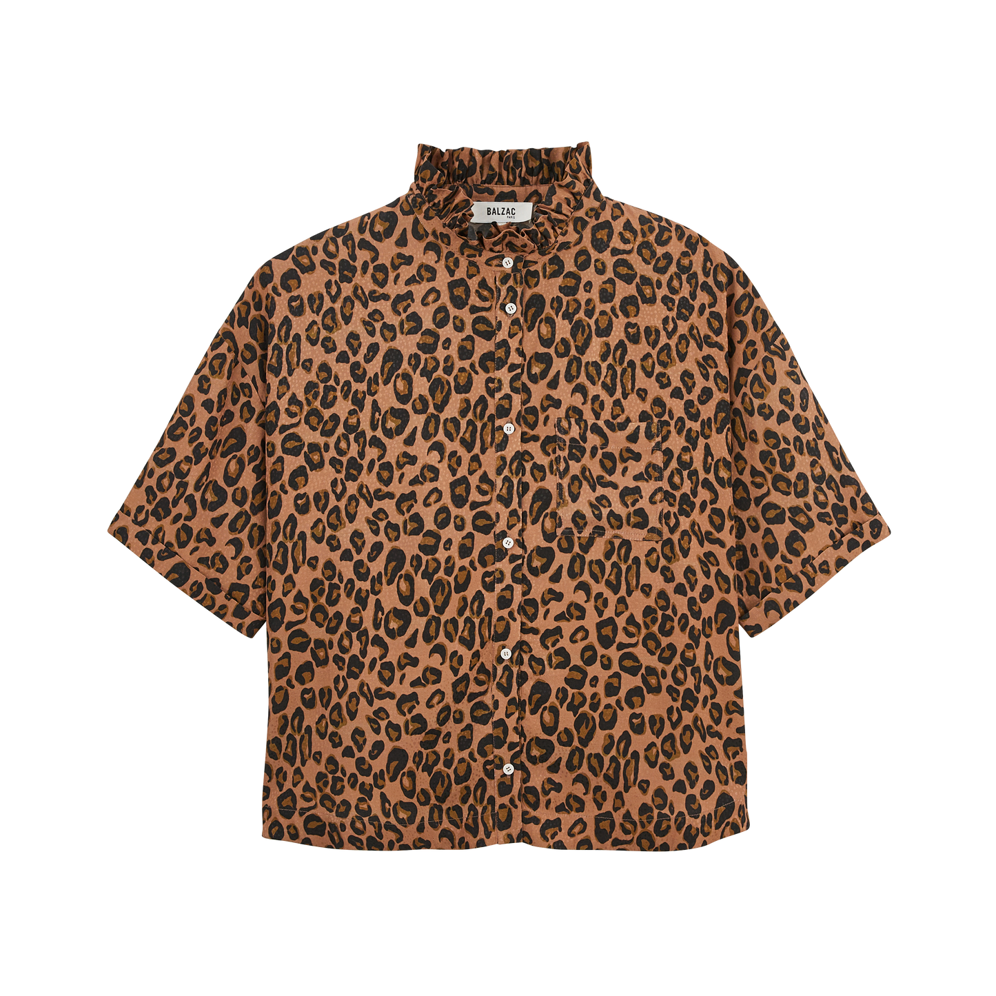 Gladiolus leopard shirt