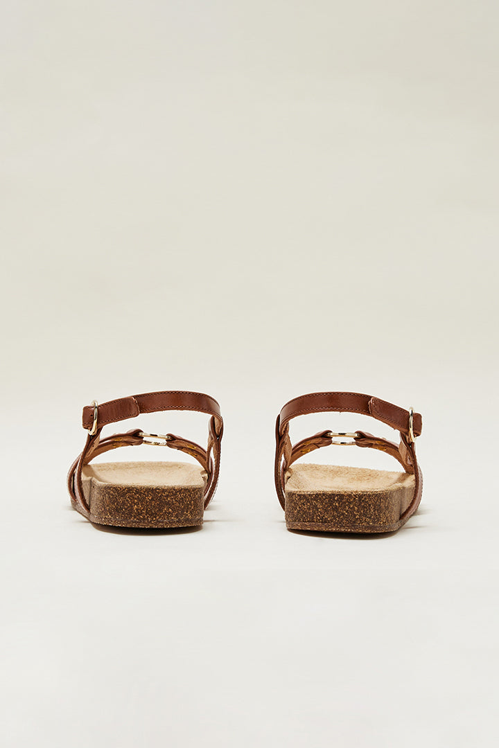 Ventura cognac sandals
