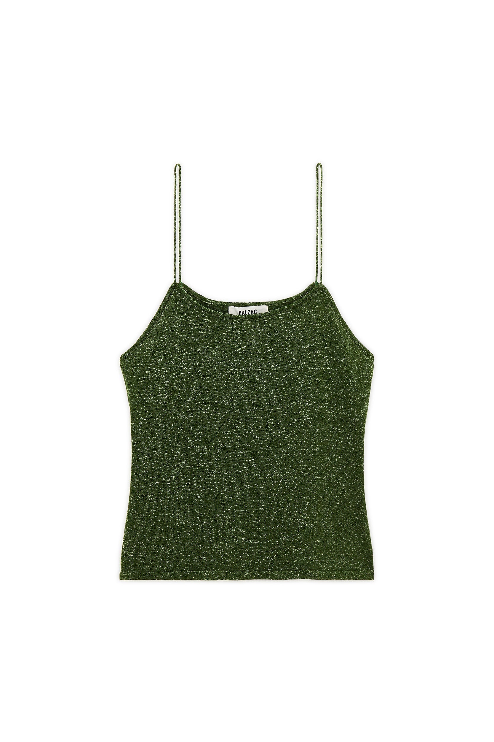 Top Amandier green iridescent