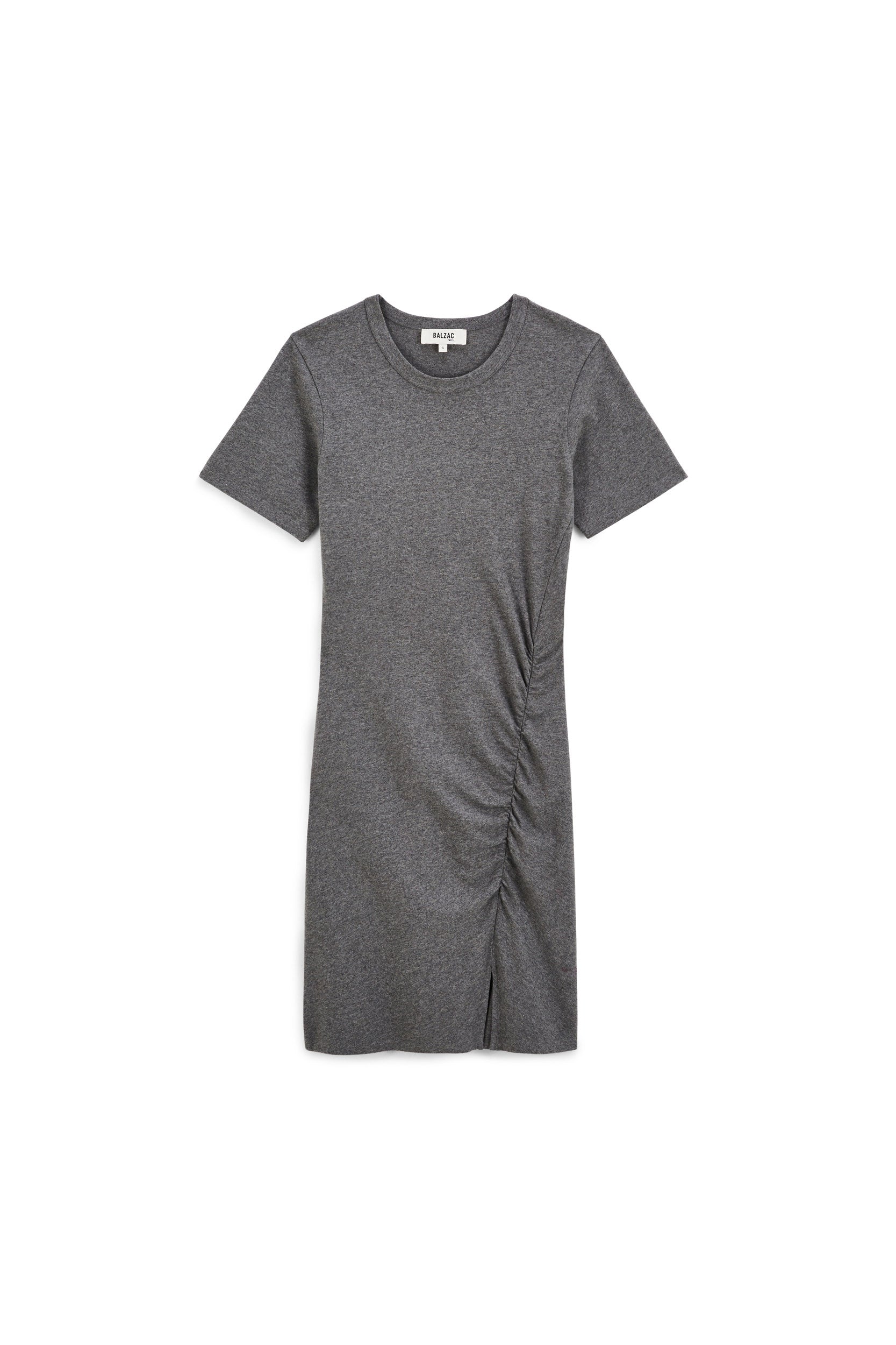 Robe Boule Patrice Bréal - Taille 40, Gris Anthracite, Longueur Genou, Sans Manches - Été