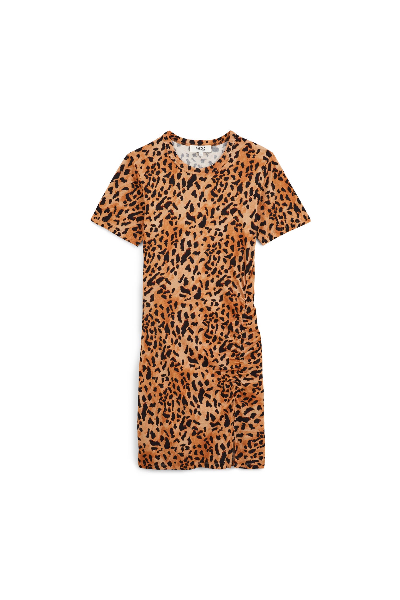 Dress Floréal cheetah cappuccino