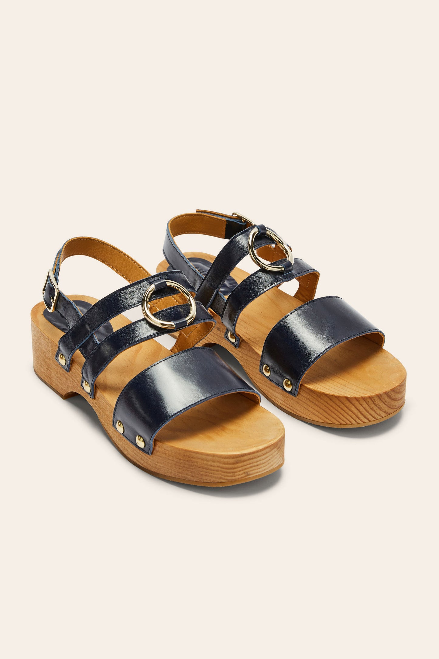 Navy blue Lysia sandals