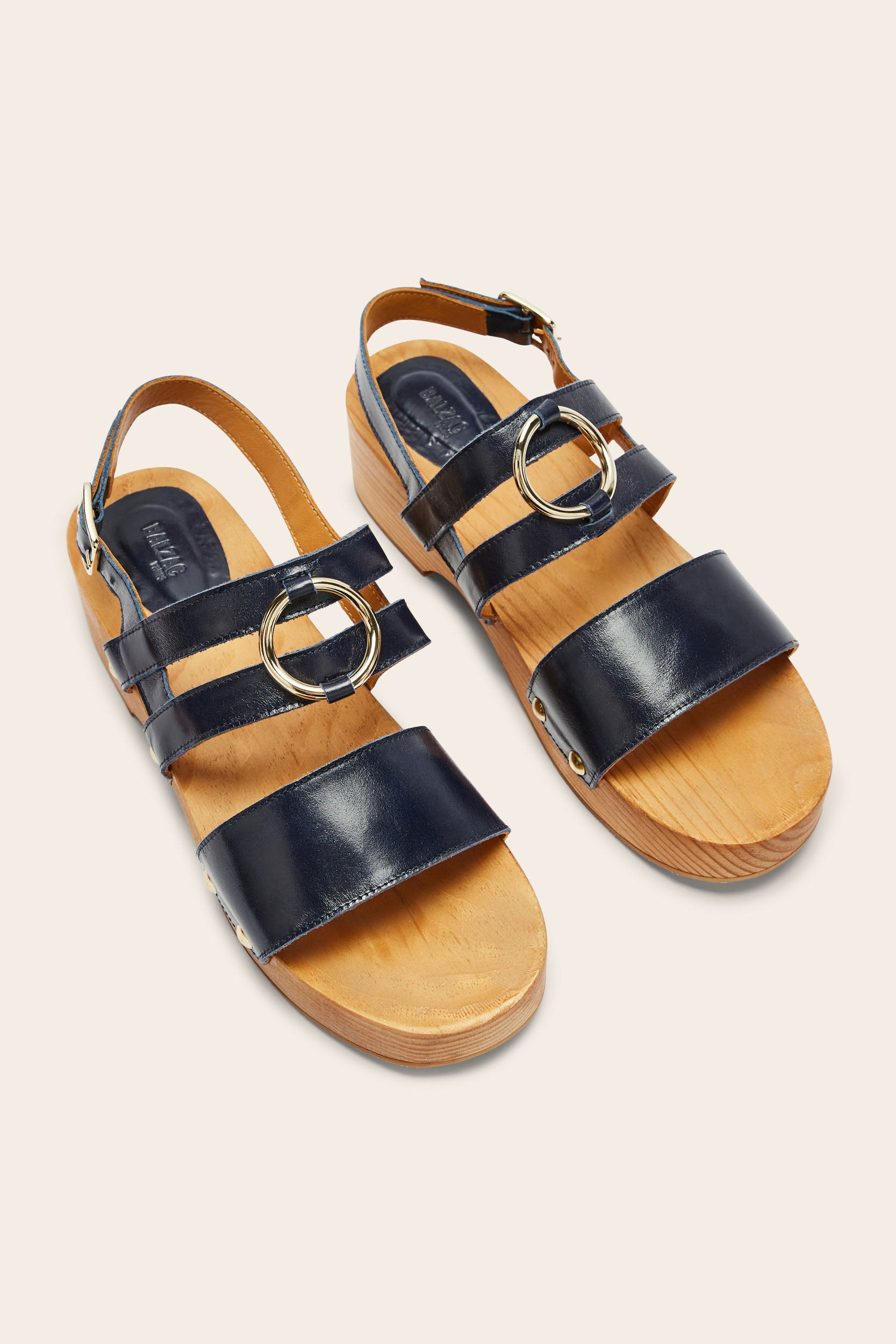 Sandals Lysia navy blue