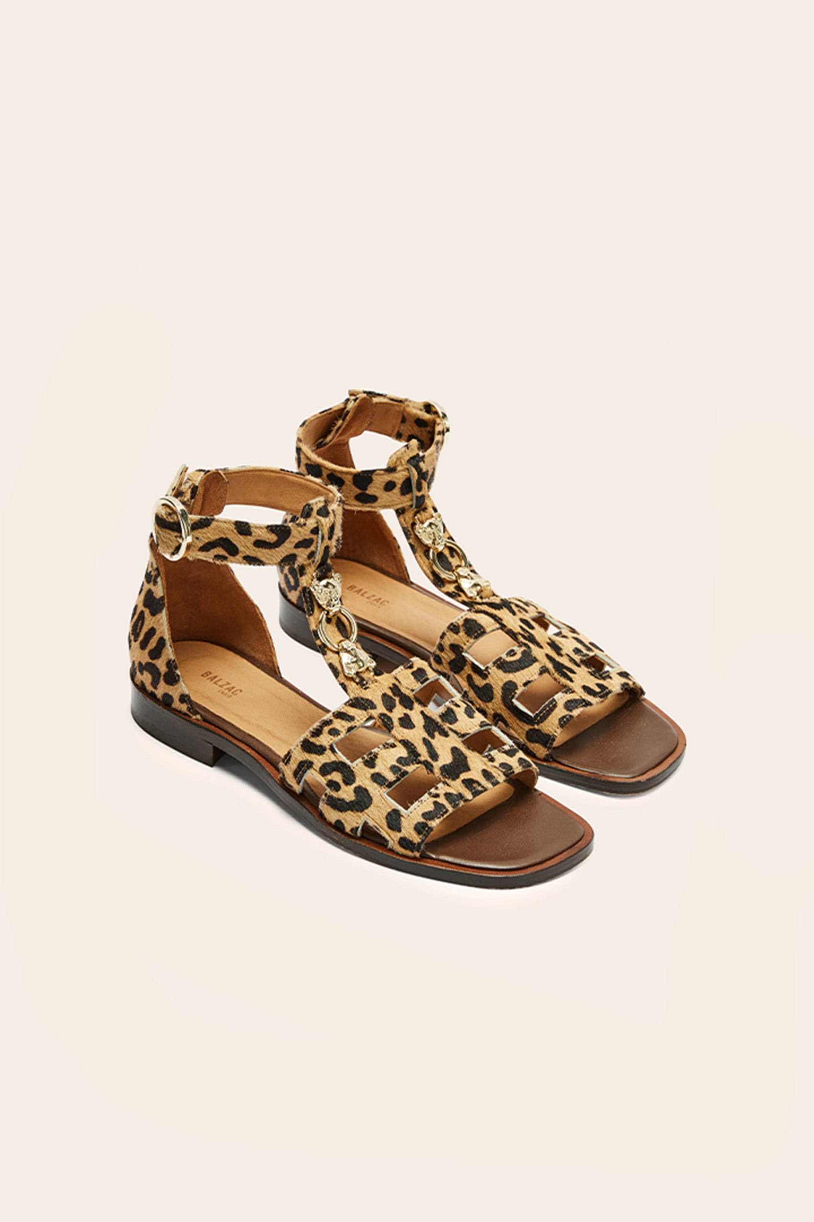 Sandals Selena pony cheetah