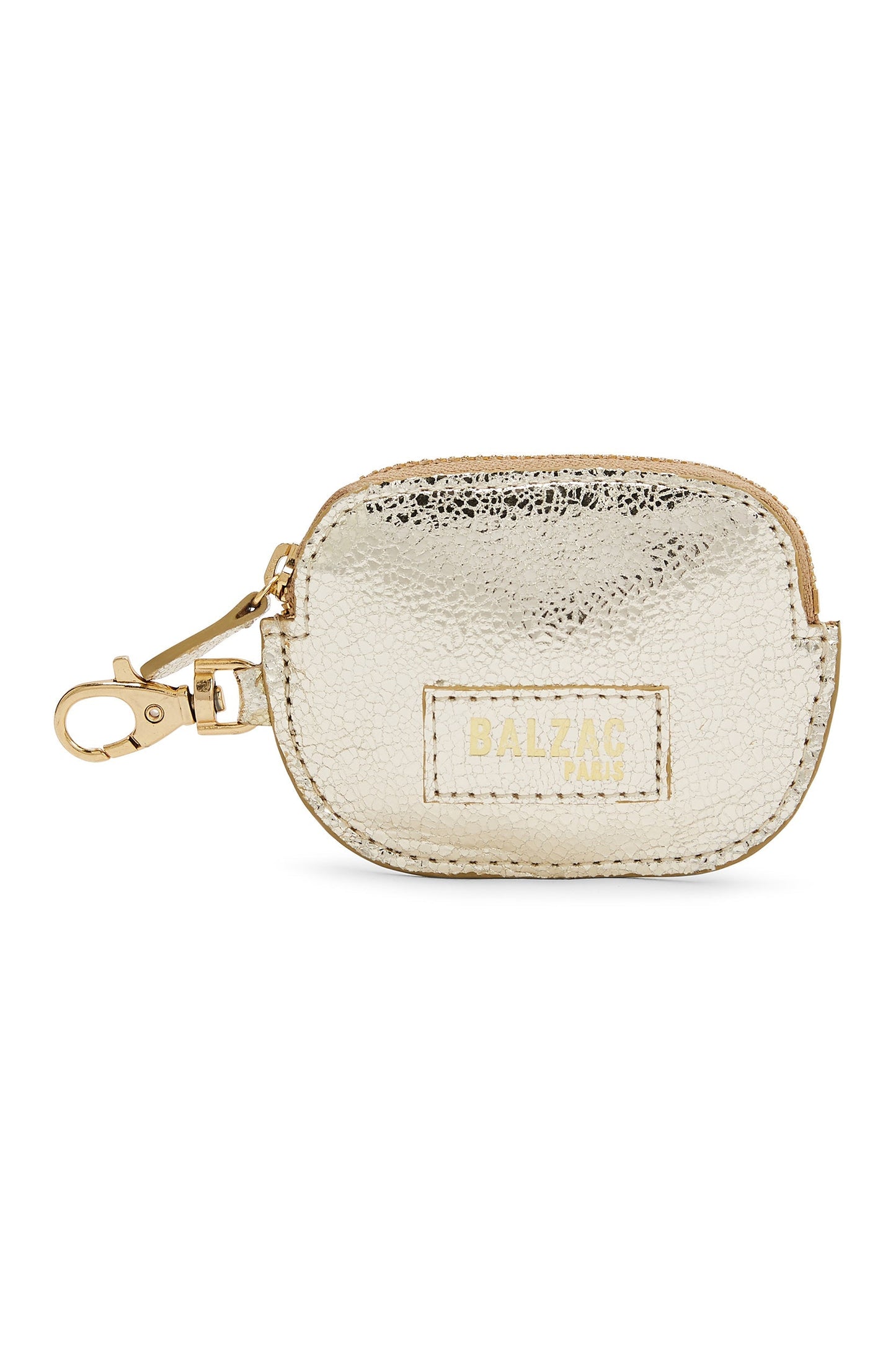 Ziggy golden carabiner coin purse