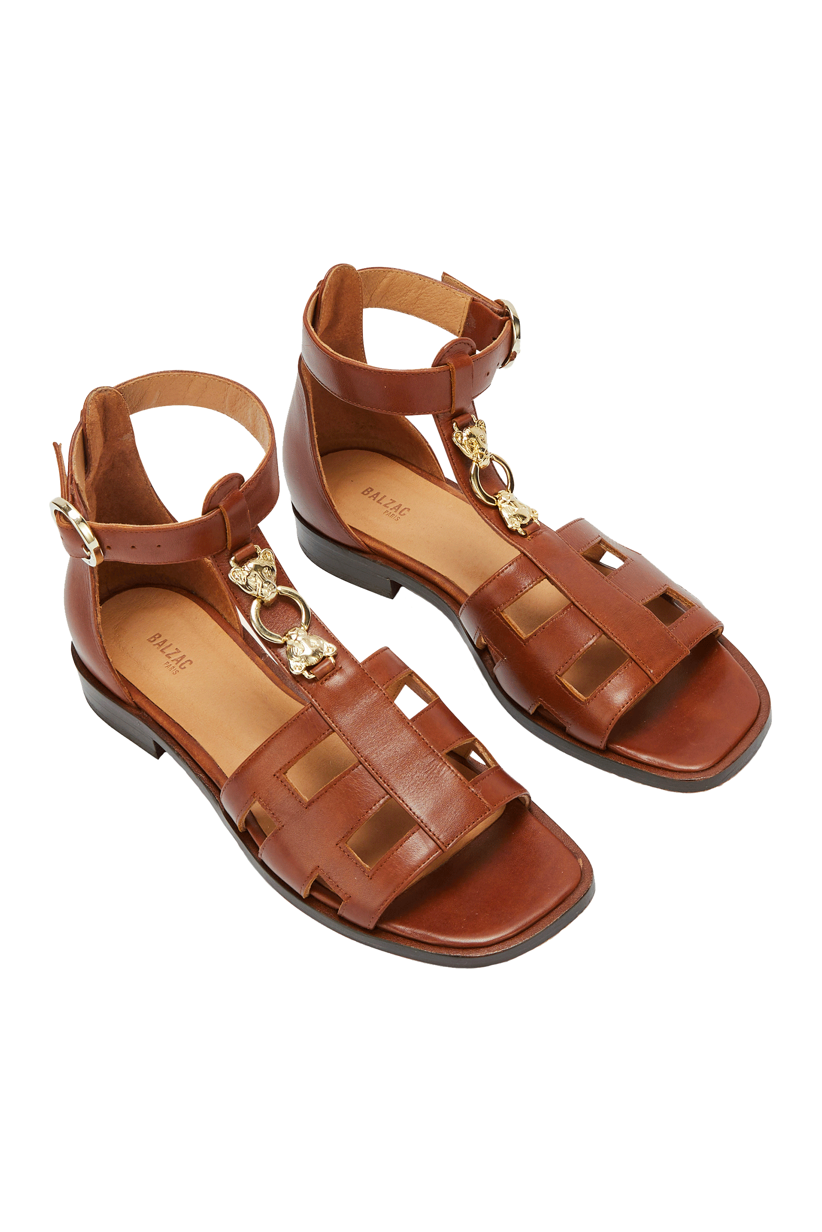 Chocolate Selena sandals