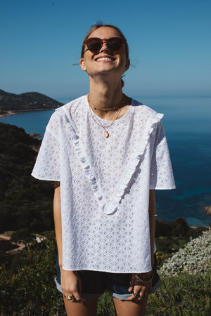 Blouse Bungalow blanc