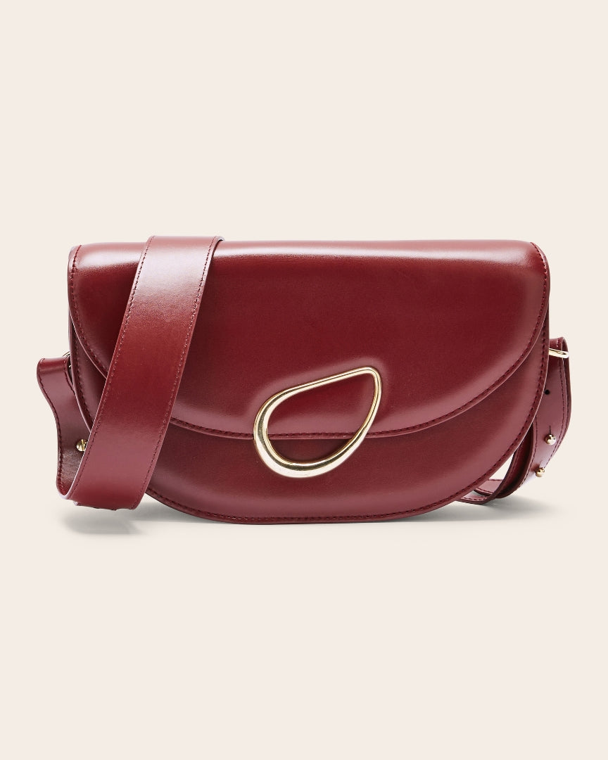 Burgundy Maé bag