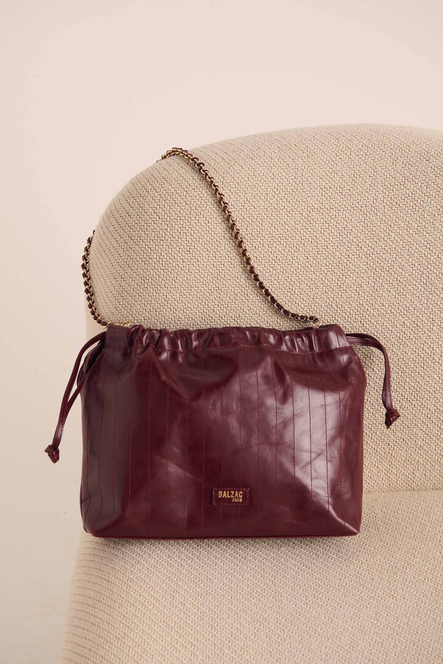 Amaïa burgundy bag