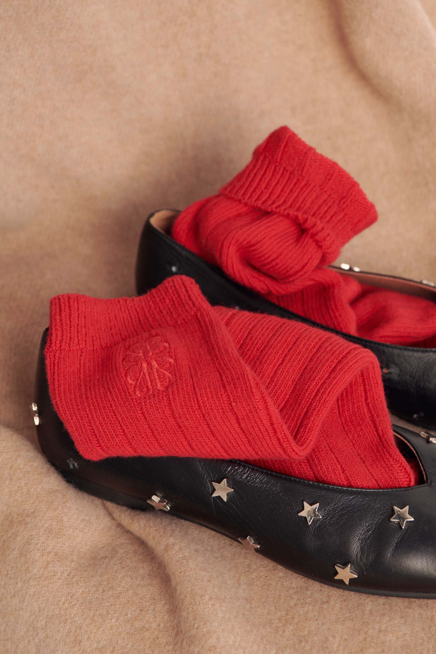 Socks Felice red