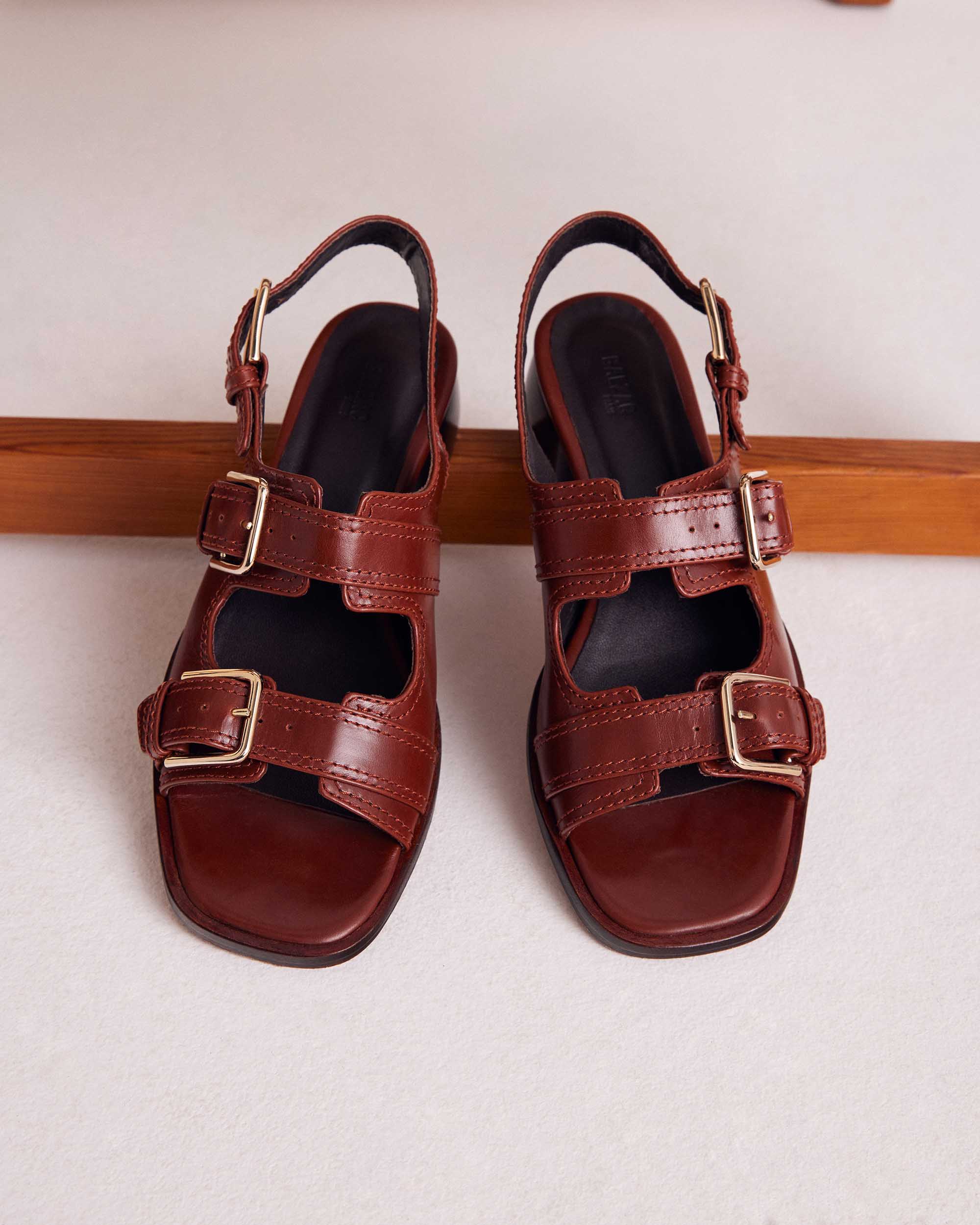 Sandals Flor camel