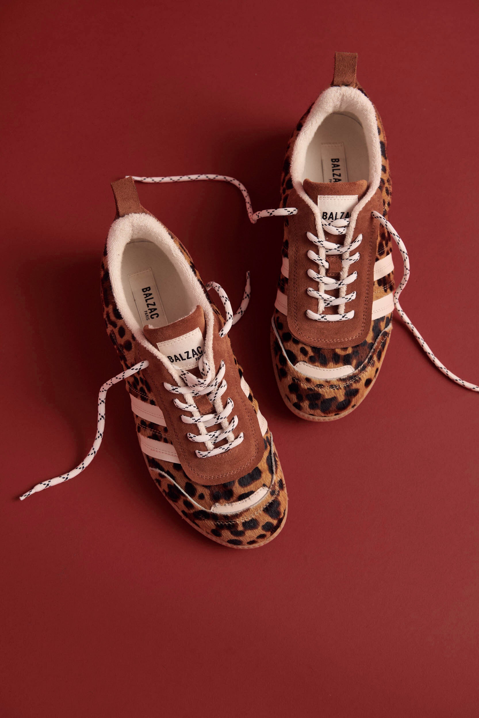 Sneakers Quinn pony leopard