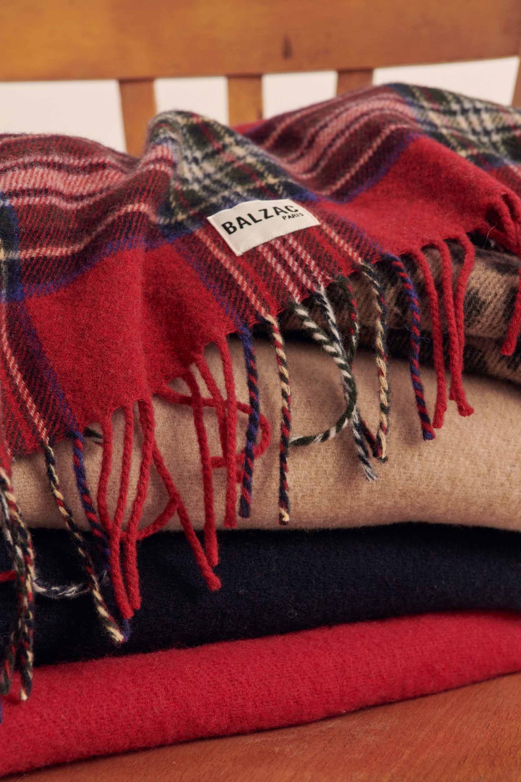 Scarf Public tartan red