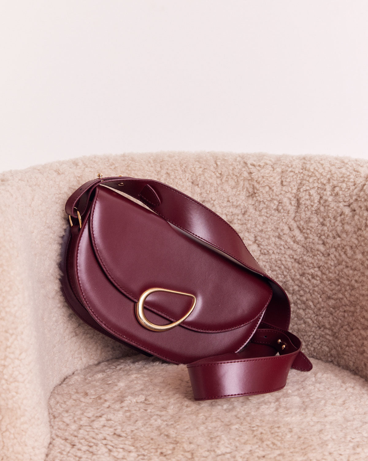 Bag Maé burgundy