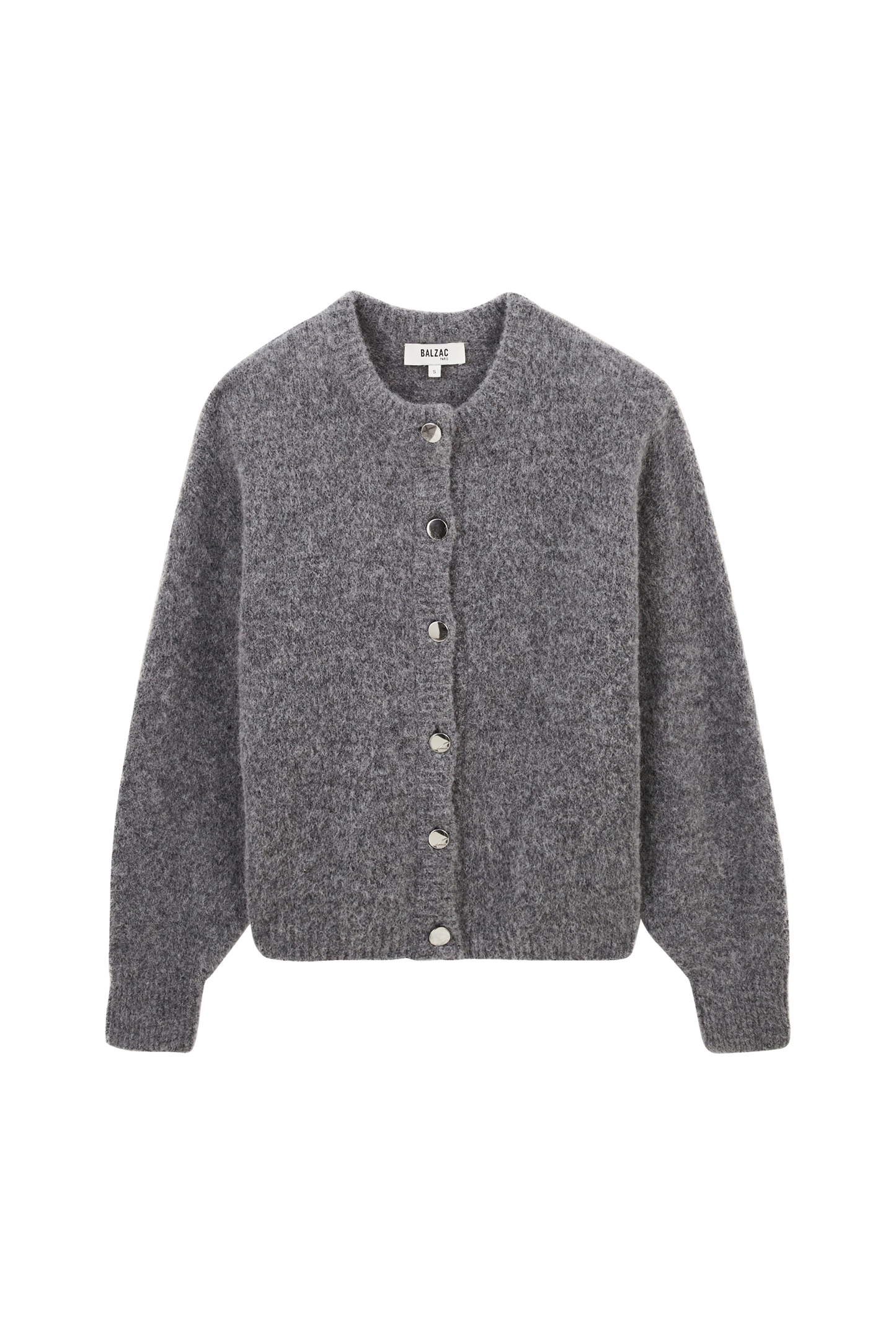 Light gray softness cardigan