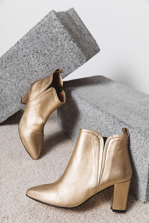 Golden Eline ankle boots