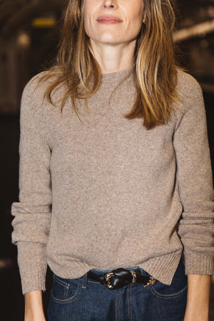 Ovila natural wool sweater