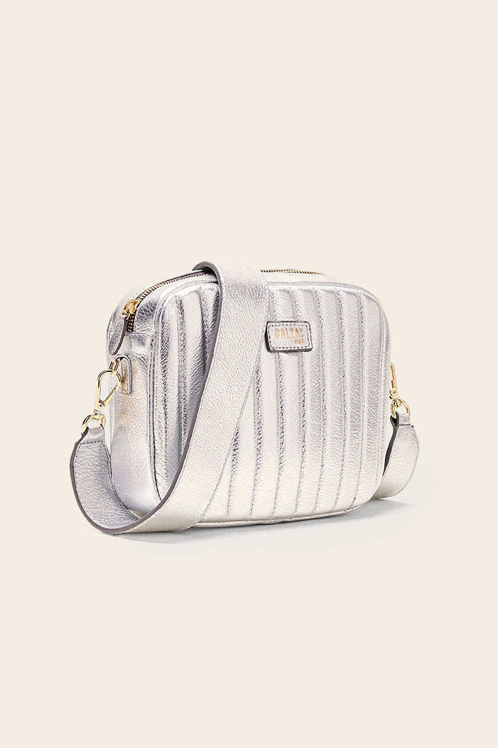 Silver Caesar bag