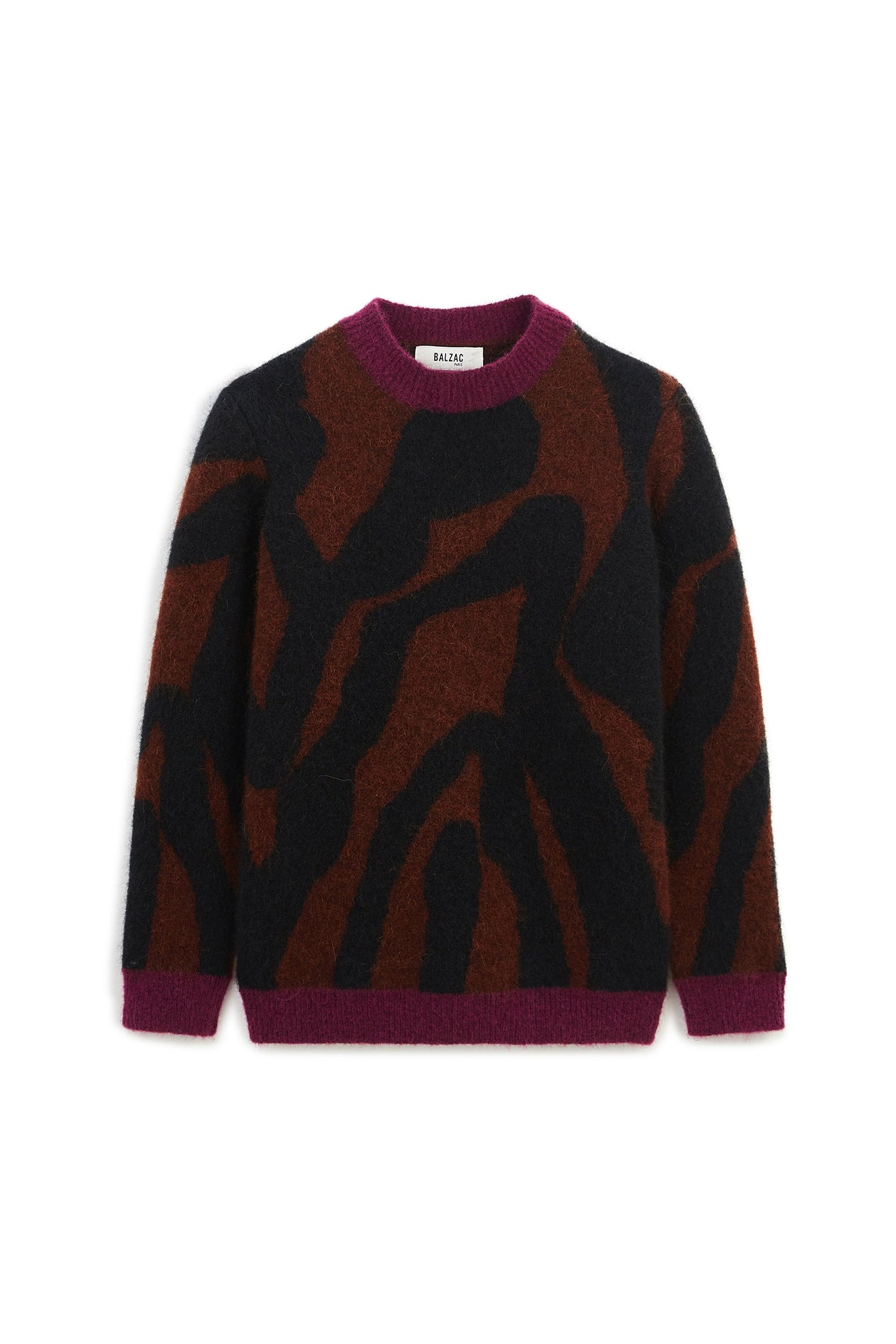 maple print elm sweater
