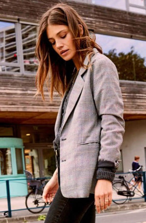 Checked Ebony Jacket