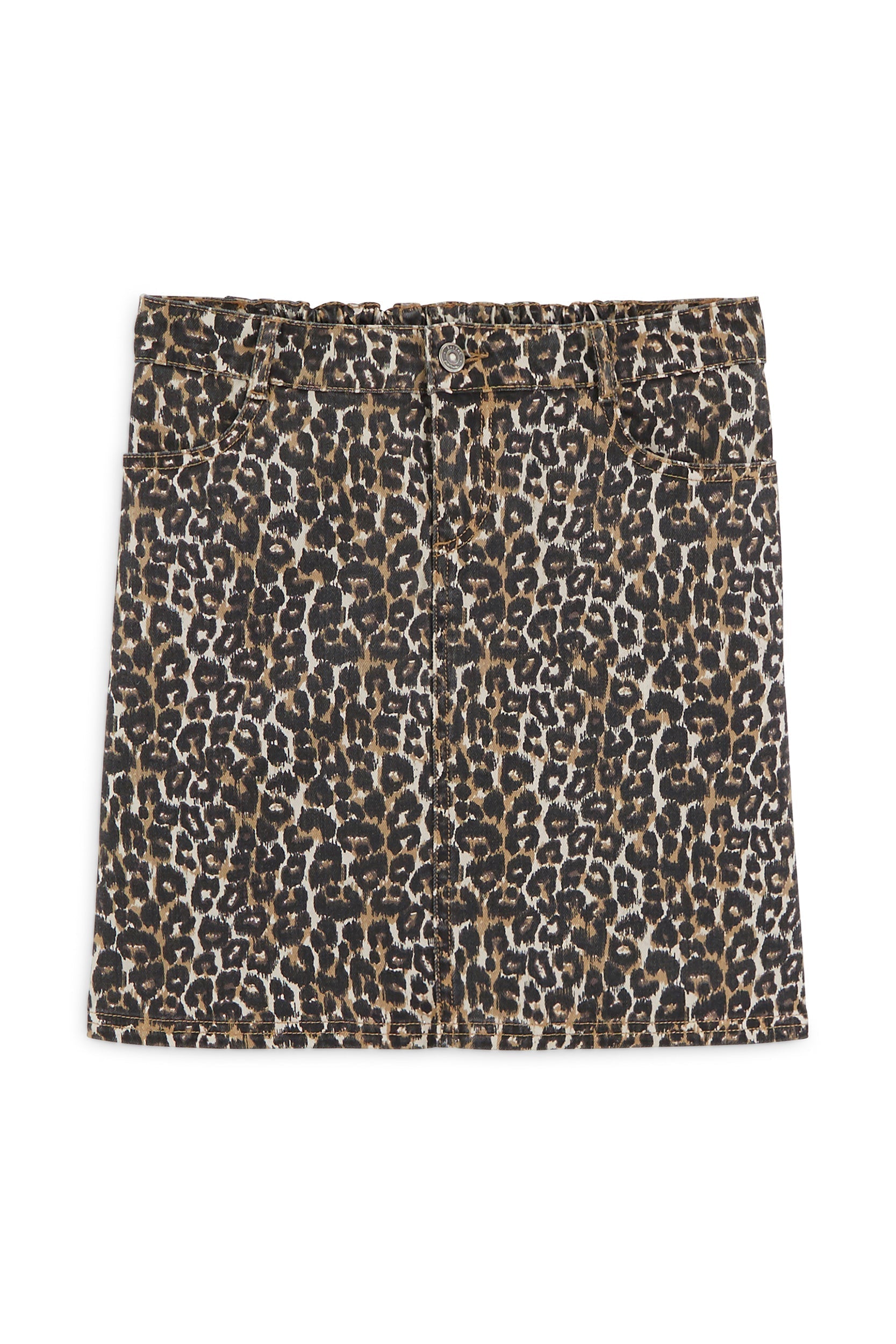 Loane leopard print skirt