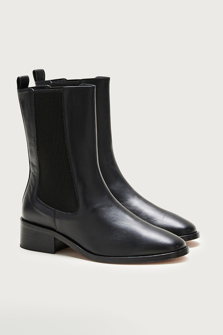 Black Isidora ankle boots