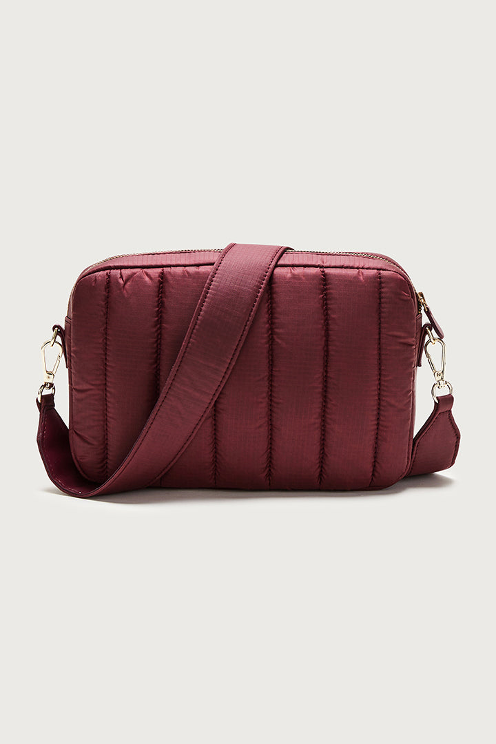 Grand César garnet down jacket bag 