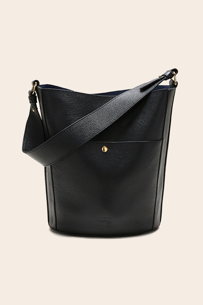 Sac à Main AVRIL GAU GRANT Sofia Noir - Cuir Italien Avec Pochette D'Origine