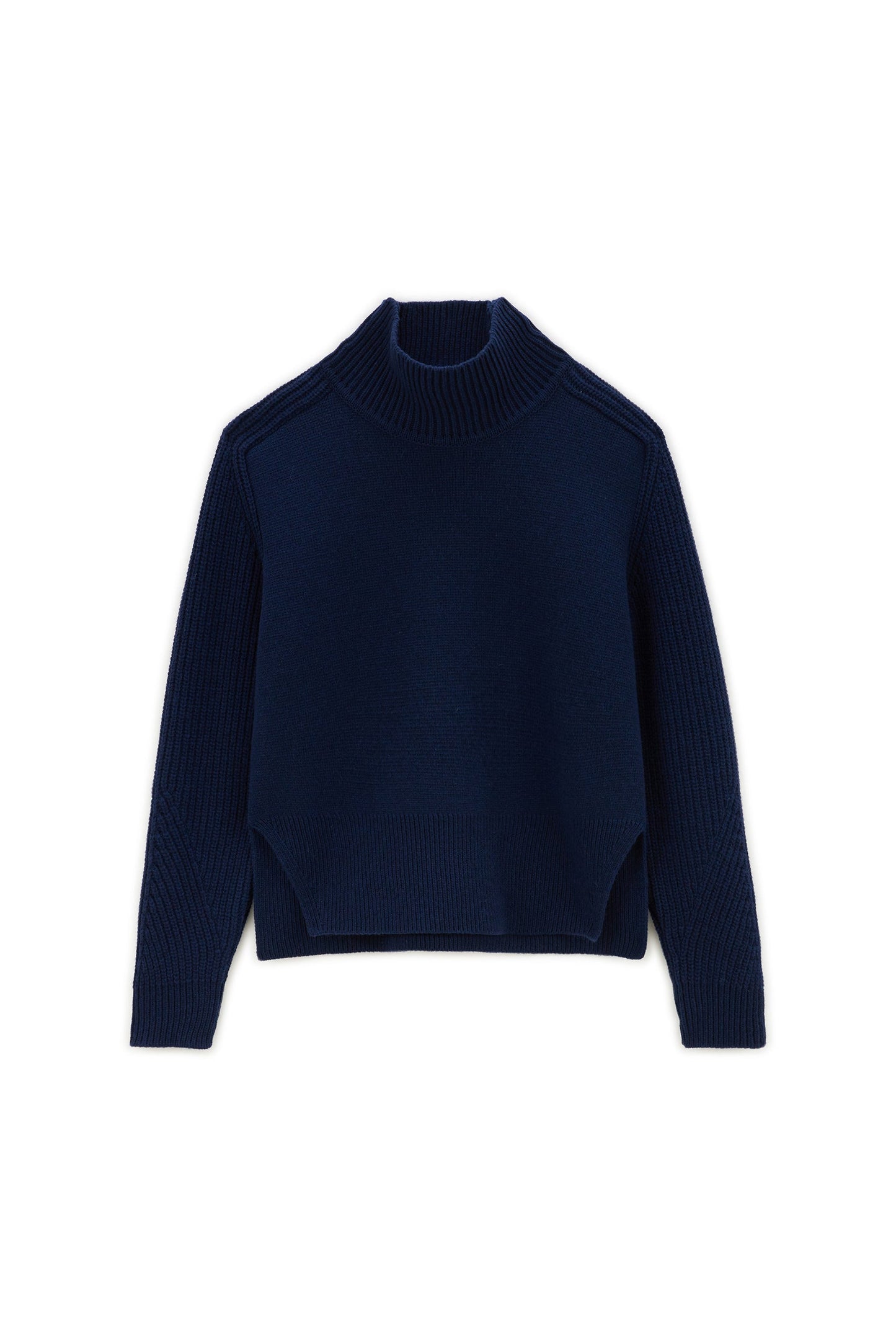 Maël navy blue sweater