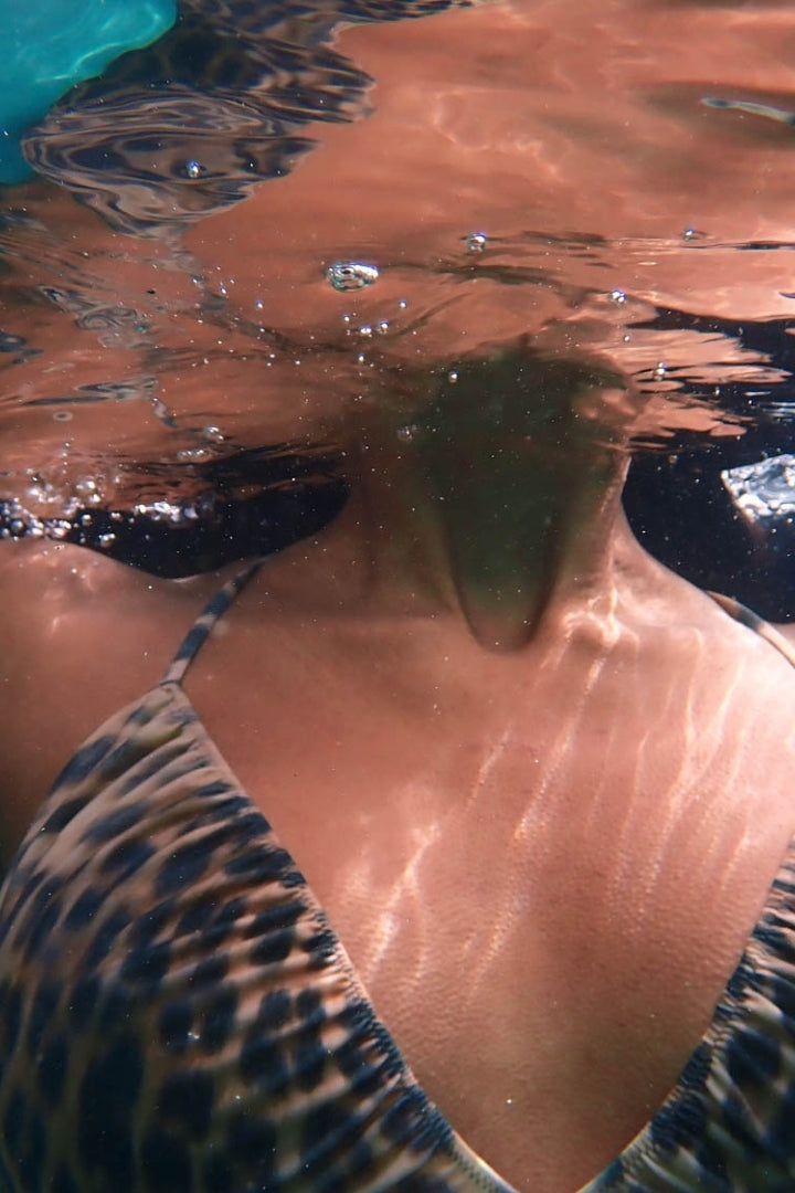 Sienna faded leopard swimsuit