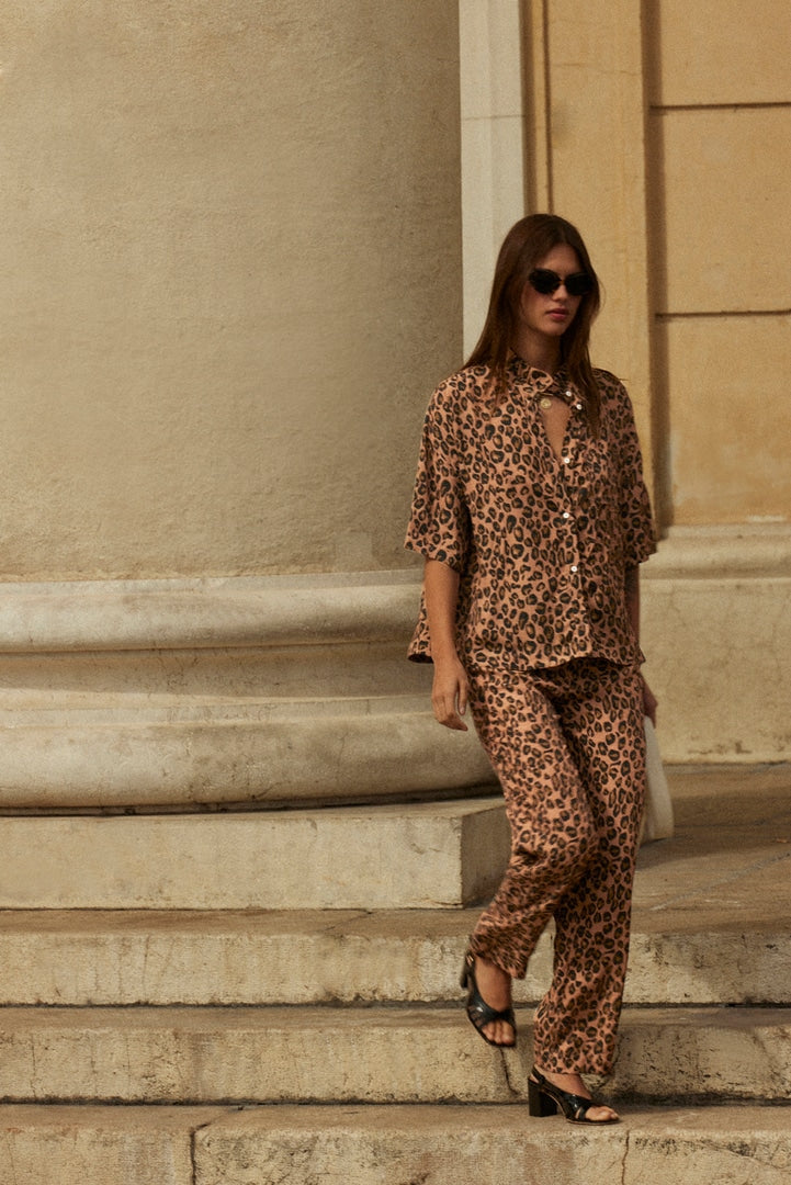 Citronnelle leopard pants