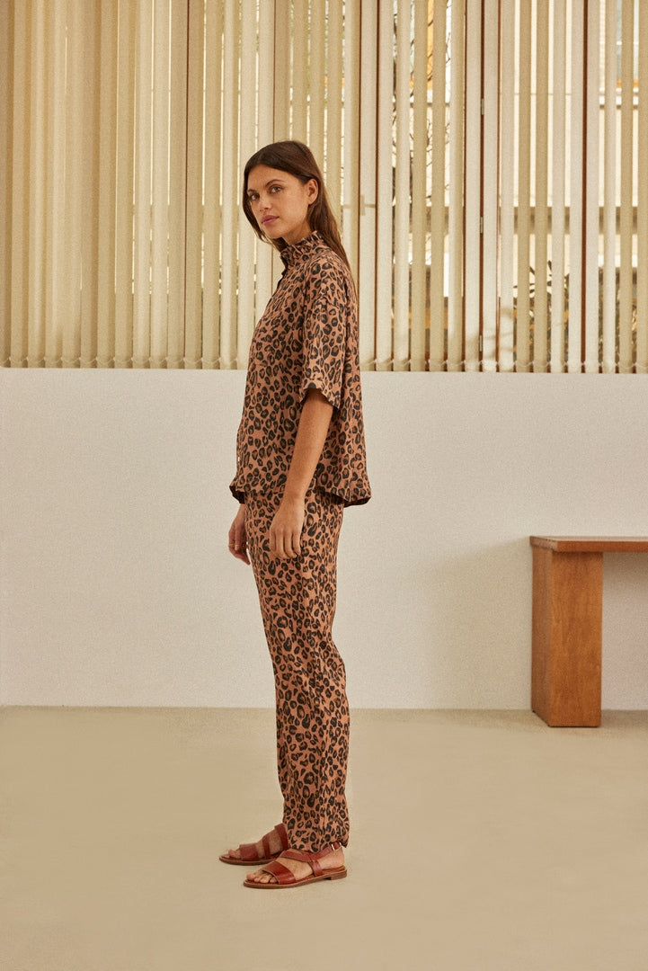 Citronnelle leopard pants
