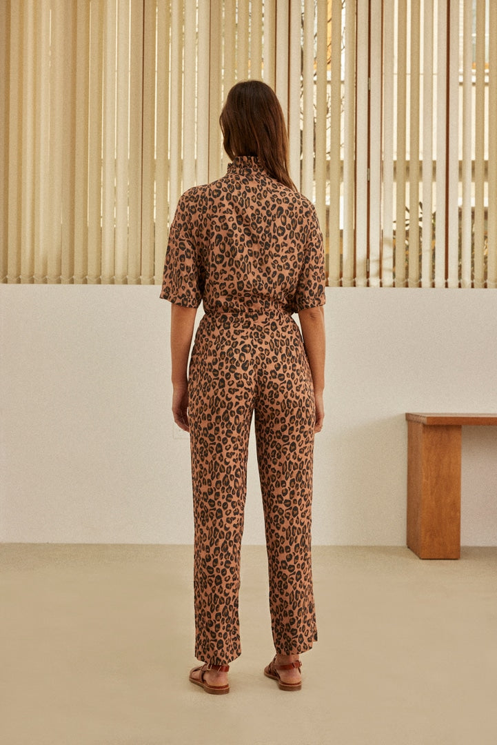 Citronnelle leopard pants - Balzac Paris