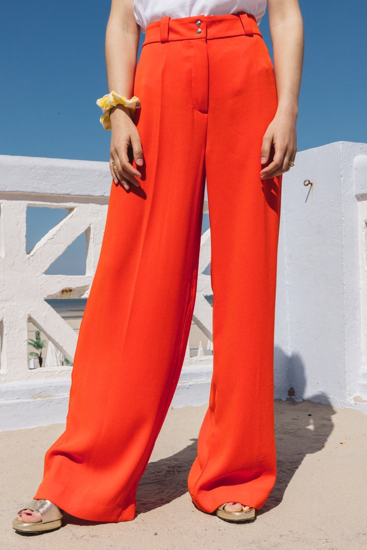 Orange Lavandou pants