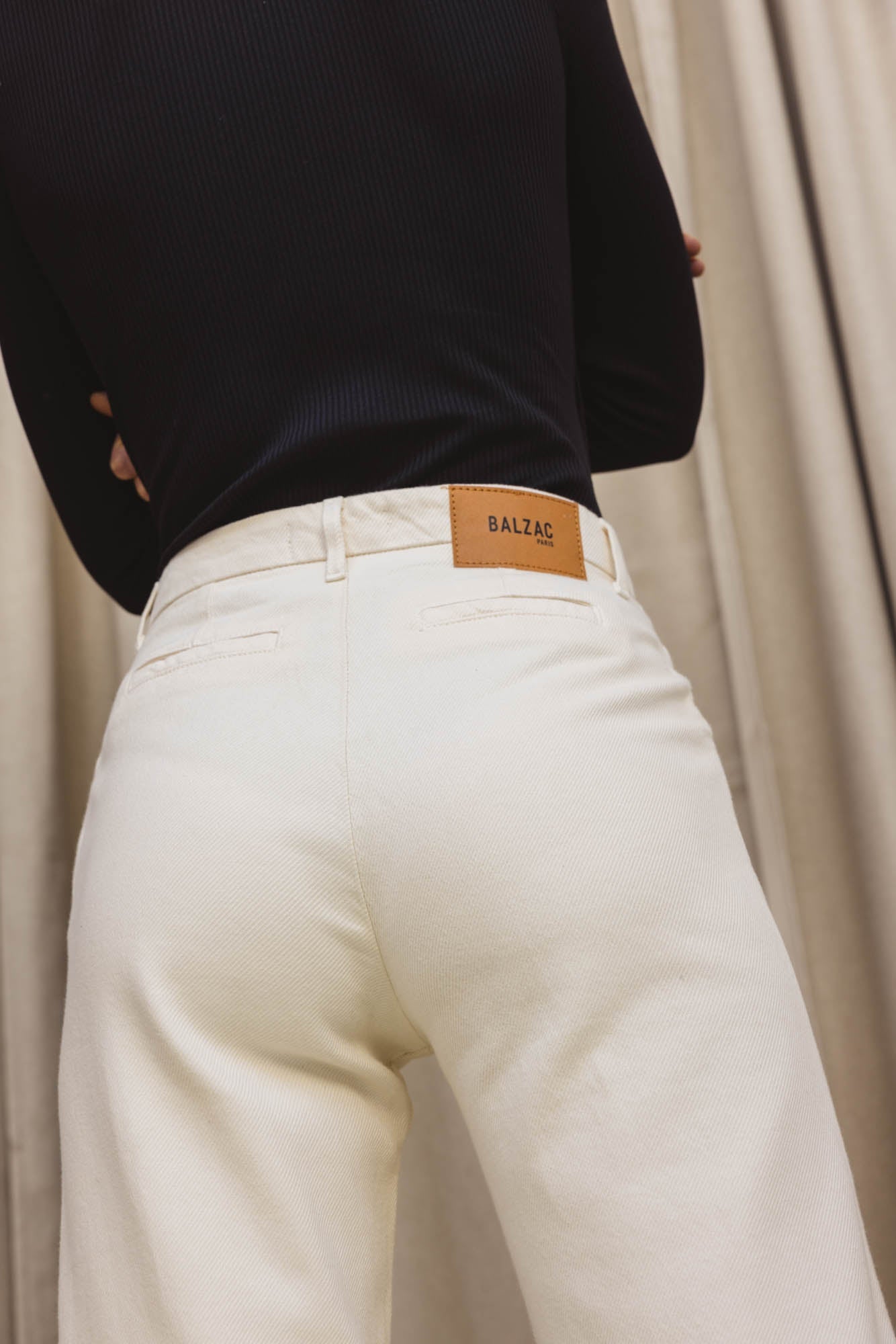 Pants Paolo cream brûlée