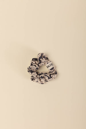 Floral ornament ride scrunchie