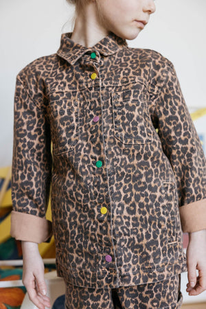 Manoa leopard jacket